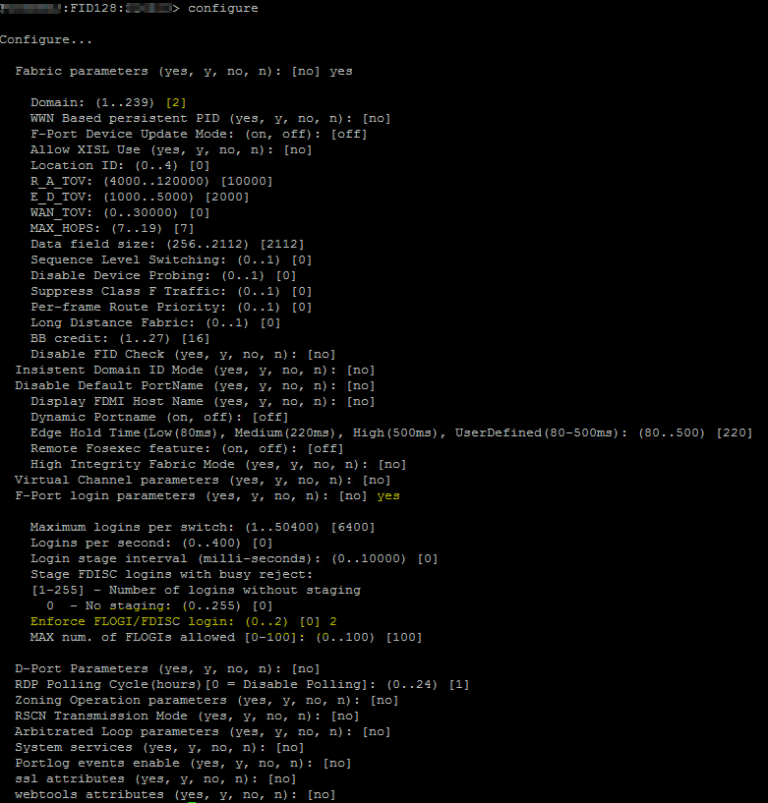 Brocade ISL Trunk configuration Belgium
