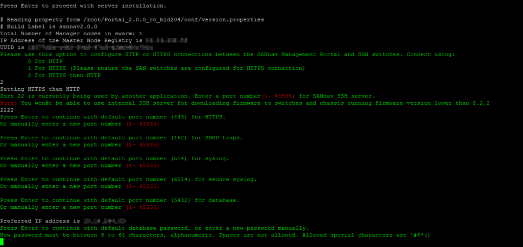 SANnav port configuration